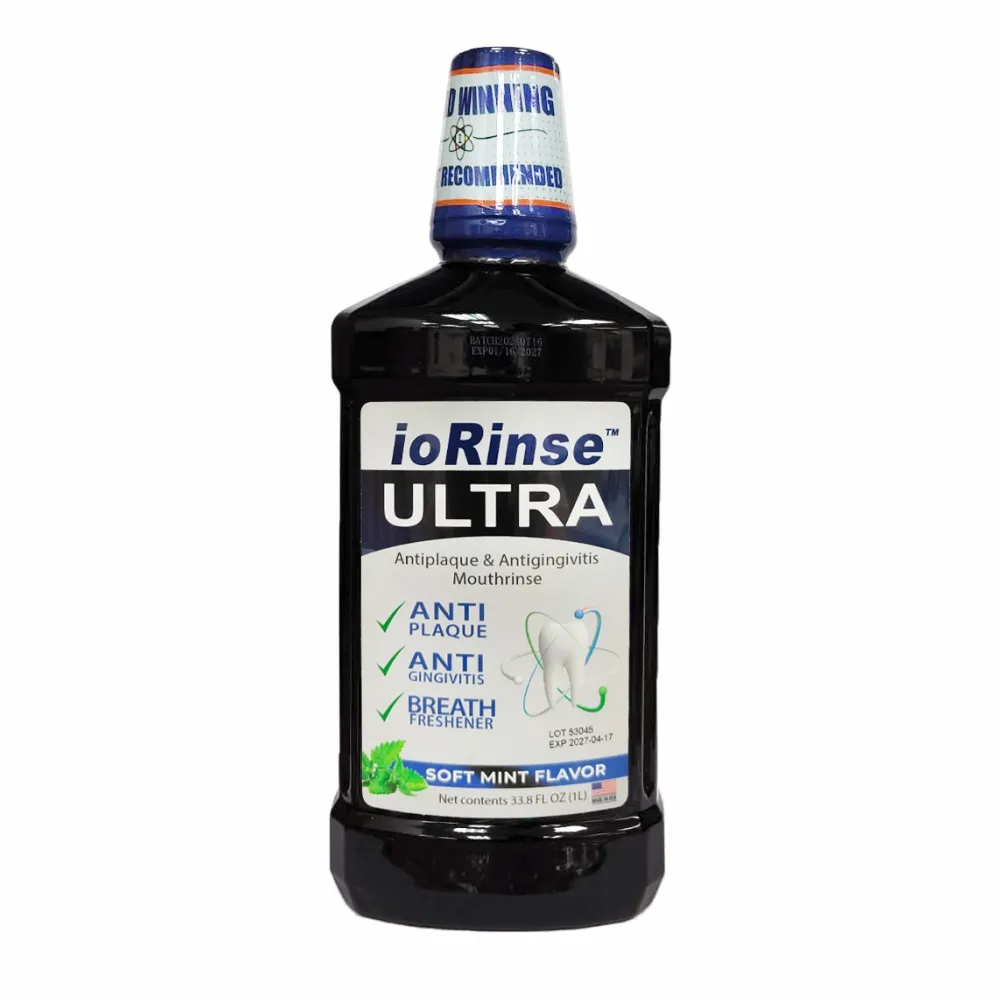 【ioRinse 優樂碘】ULTRA 極致防護分子碘漱口水 1000ml