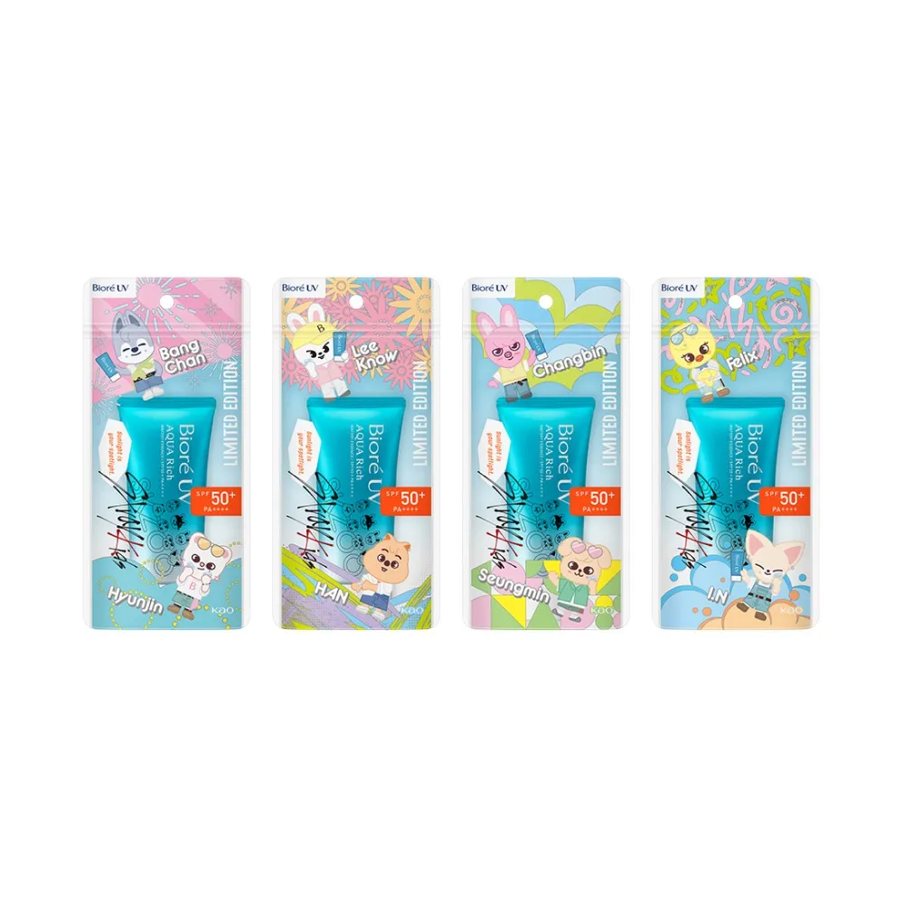 【Biore 蜜妮】含水防曬保濕水凝乳 50g(SKZOO期間限定)2入組