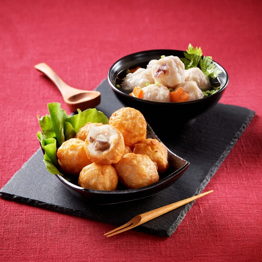 【興達港歐董魚丸】花枝丸4包 (600g/包;含運/鍋物/火鍋/湯底/火鍋料/火鍋肉片)