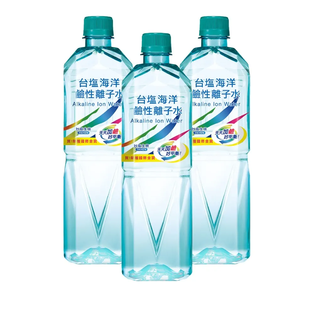 【台鹽】海洋鹼性離子水850mlx3箱/共60入(官方直營)