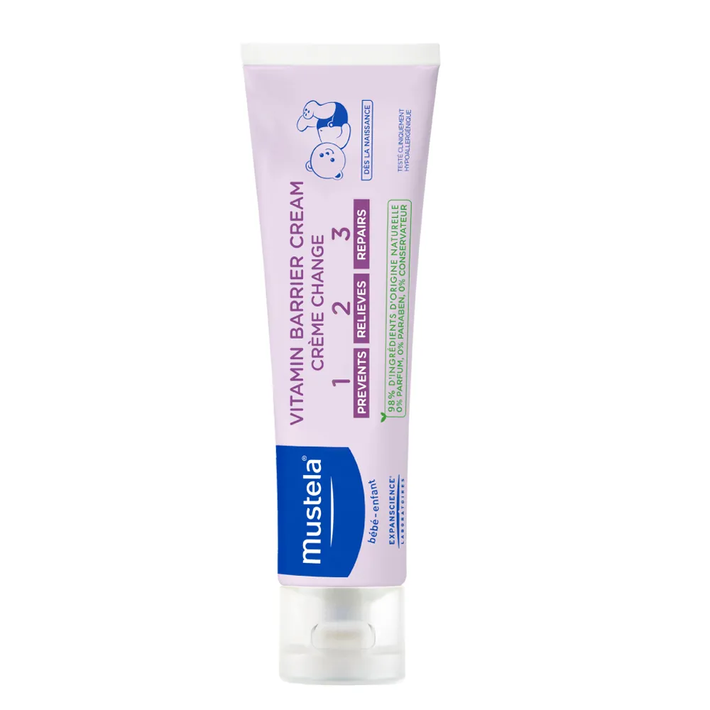 【Mustela 慕之恬廊】衛蓓欣VBC全效護膚膏 100ml 屁屁膏大包裝(123護膚膏 屁屁膏 公司貨 Mustela)