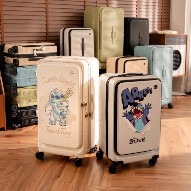 【DoriSuitcase】PRO系列 29吋前開式行李箱/胖胖箱 迪士尼 極o能裝 朵莉絲Doris(多色任選)