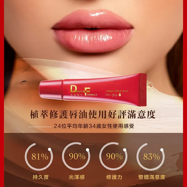 【DF 美肌醫生】植萃修護唇油10ml 二入組