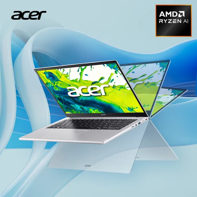 【Acer】微軟M365組★14吋Ryzen AI 5 AI觸控翻轉筆電(Aspire Spin/ASP14-61N-R0ZS/R5-330/16G/512G/W11)