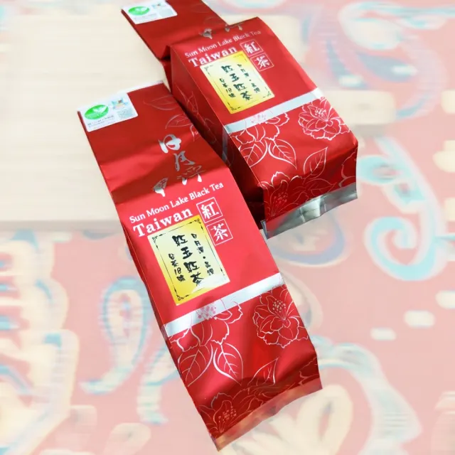 【老師傅黑糖】極品日月潭有機紅玉紅茶茶葉-台茶18號50gx1包(0.08斤)