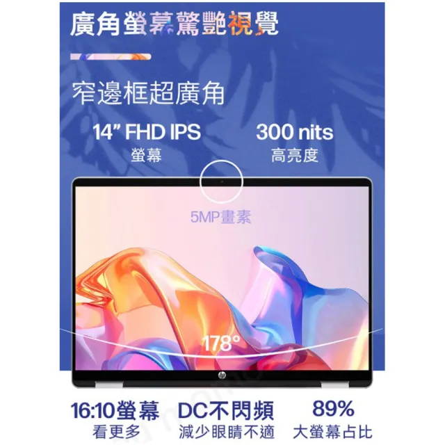 【HP 惠普】M365★14吋 Ultra 5 322 翻轉觸控筆電(OmniBook 5 Flip 14-km0047TU/16G/512GB/W11/閨蜜粉)
