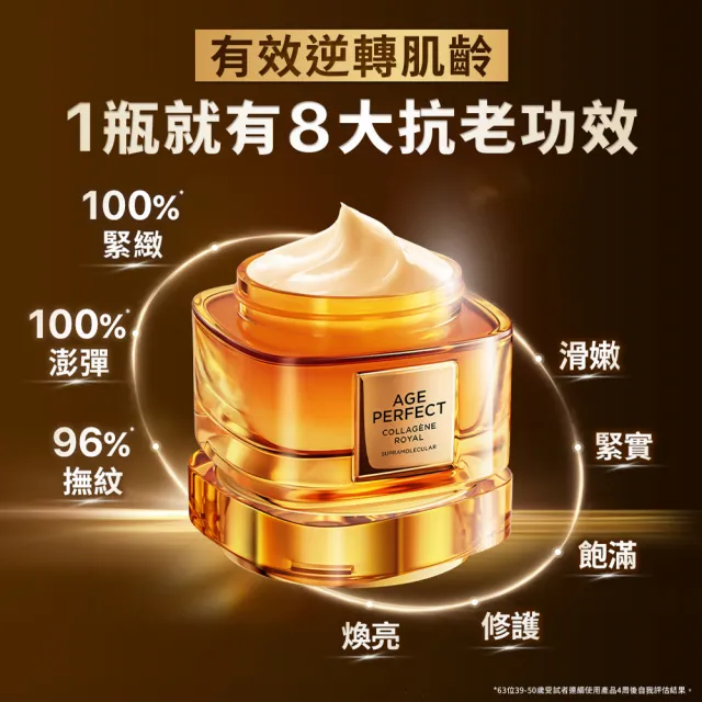 【L’OREAL Paris 巴黎萊雅】金致臻顏花蜜奢養膠原乳霜4.0升級版(輕盈/滋潤面霜) 獨家/小蜜罐