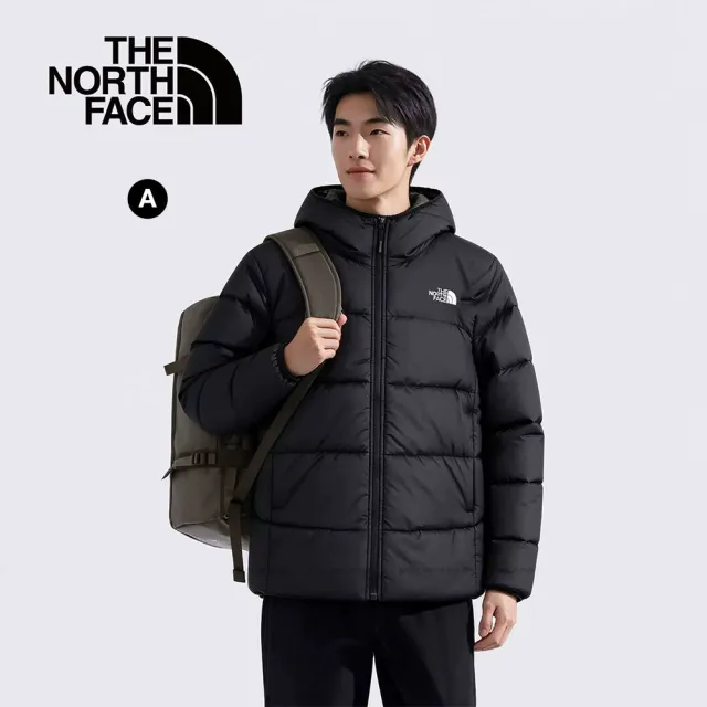 【The North Face】線上獨家款｜男款DWR防潑水連帽鋪棉外套 (多款可選)