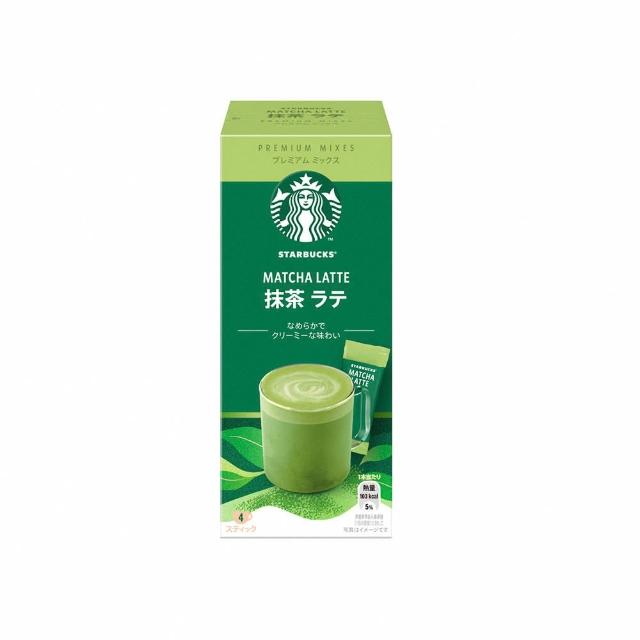 【STARBUCKS 星巴克】特選系列 - 抹茶拿鐵4入/盒☆