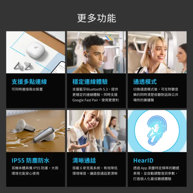 【soundcore】Liberty 4 Pro 主動降噪真無線藍牙耳機