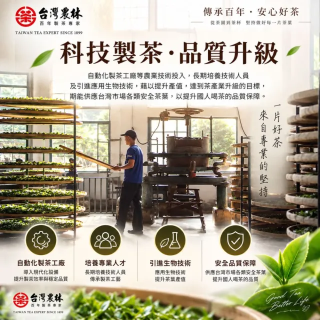 【台灣農林】官方直營 豔陽小葉蜜香紅茶(茶葉150g/盒)