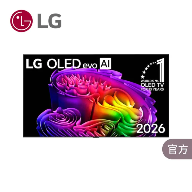 【LG 樂金】83型 OLED evo G6 零間隙藝廊系列 4K AI物聯網智慧顯示器(OLED83G6PTA)