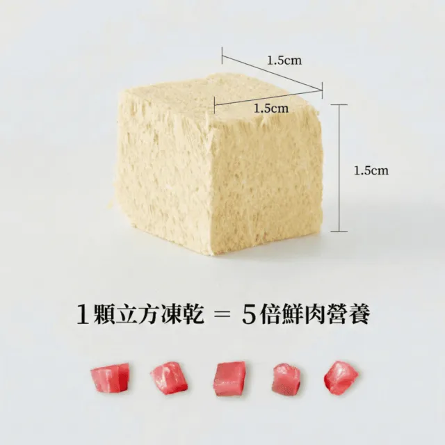 【魚饌食】原肉凍乾 100%鮪魚 1kg(天然原肉 寵物零食 貓零食 狗零食 凍乾 犬貓適用)