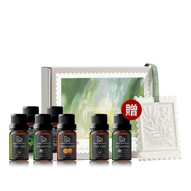 【Bonnie House 植享家】雙有機認證單方精油5ml(任選5入//送禮首選)