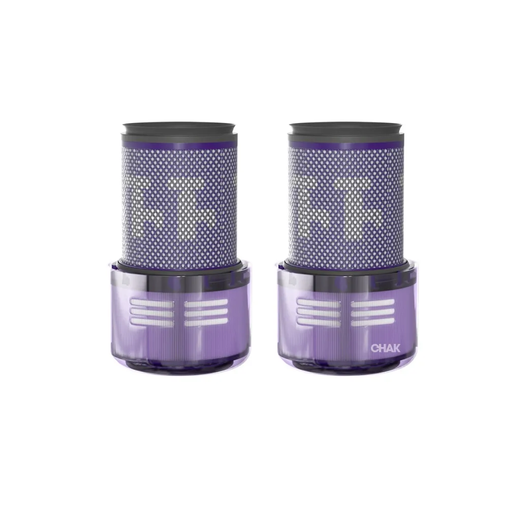 【CHAK】Dyson V12 高效HEPA濾網 戴森副廠耗材配件(適用SV20/SV34/SV35/SV44/SV46/SV49機型 2入組)