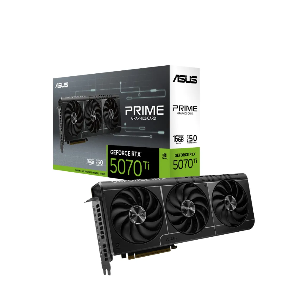 【ASUS 華碩】PRIME-RTX5070TI-16G 顯示卡 (組合包C)