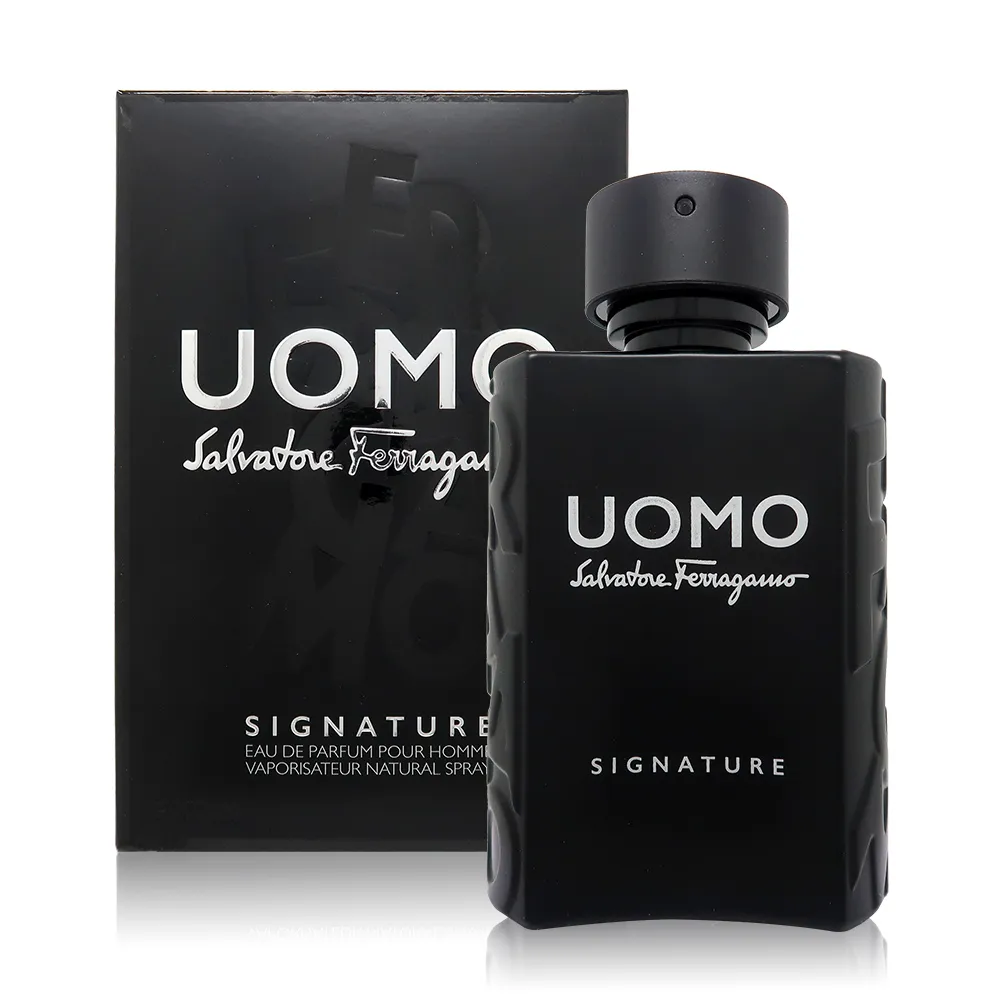 Salvatore Ferragamo】Uomo Signature 峰度男性淡香精EDP 100ml - momo