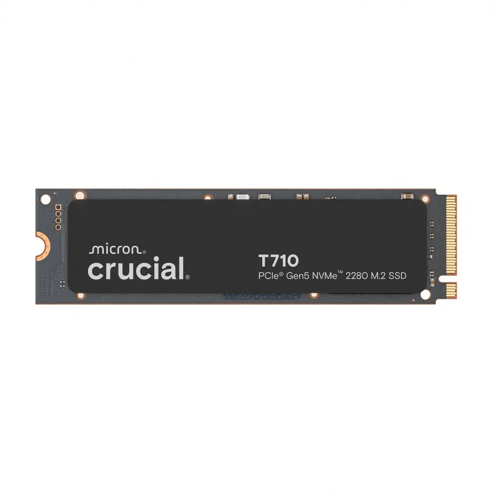 【Crucial 美光】T710 Gen5 2280 M.2 4TB SSD固態硬碟(CT4000T710SSD8)