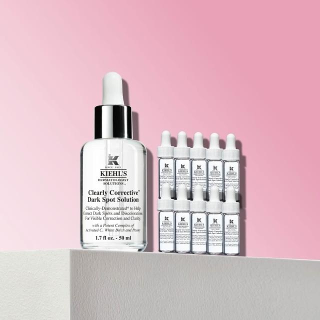 【Kiehl’s 契爾氏】官方直營 激光極淨白淡斑精華50ml(美白/維他命C/透亮)