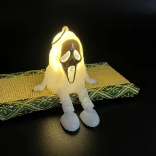 【六分埔禮品】萬聖節發光搖搖腿乘坐擺飾-2入組(萬聖節道具派對裝扮裝飾擺飾發光擺飾)