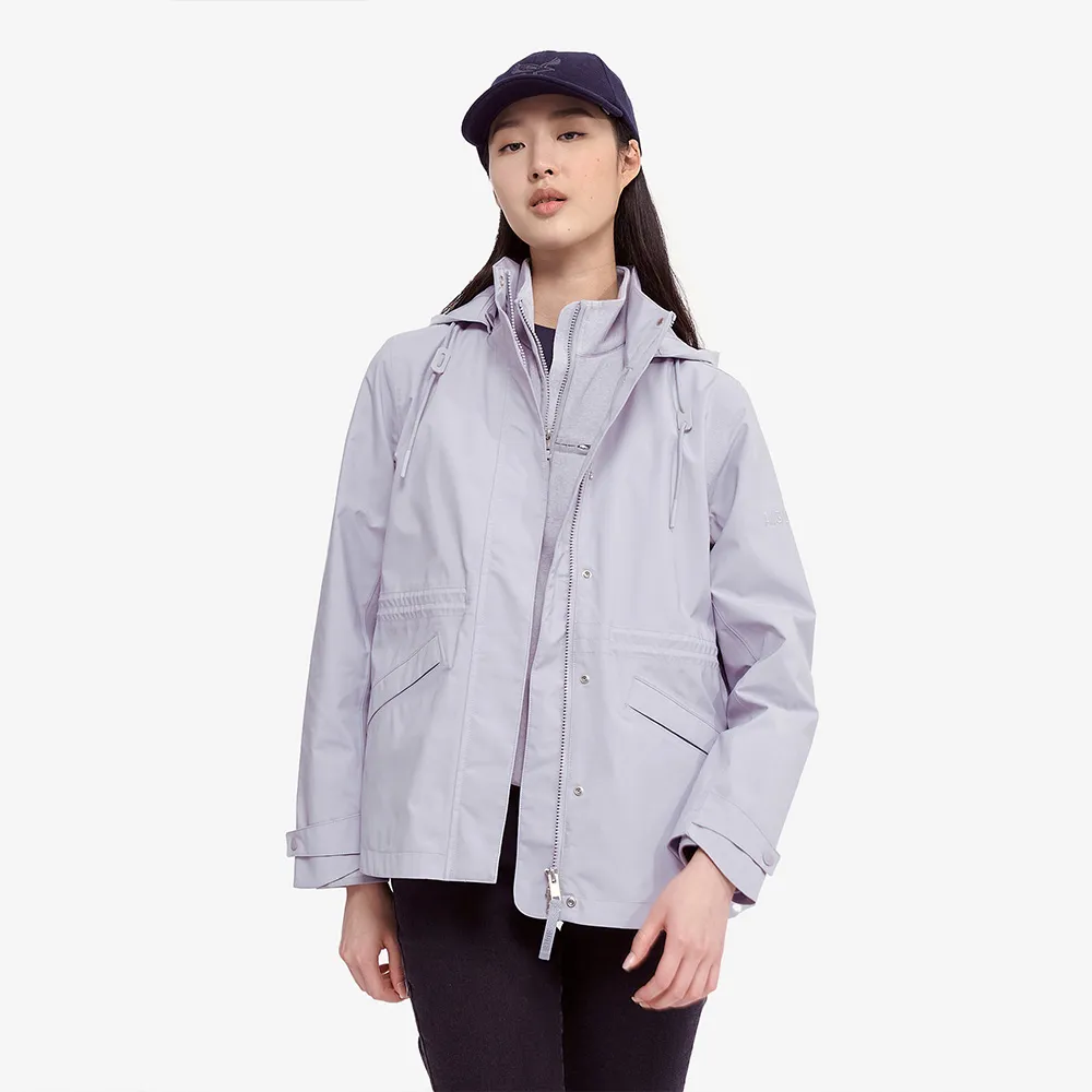 【AIGLE】女 GORE-TEX  防水透氣外套AG-4A204A106 淺丁香紫(女外套 防水透氣外套 Goretex)