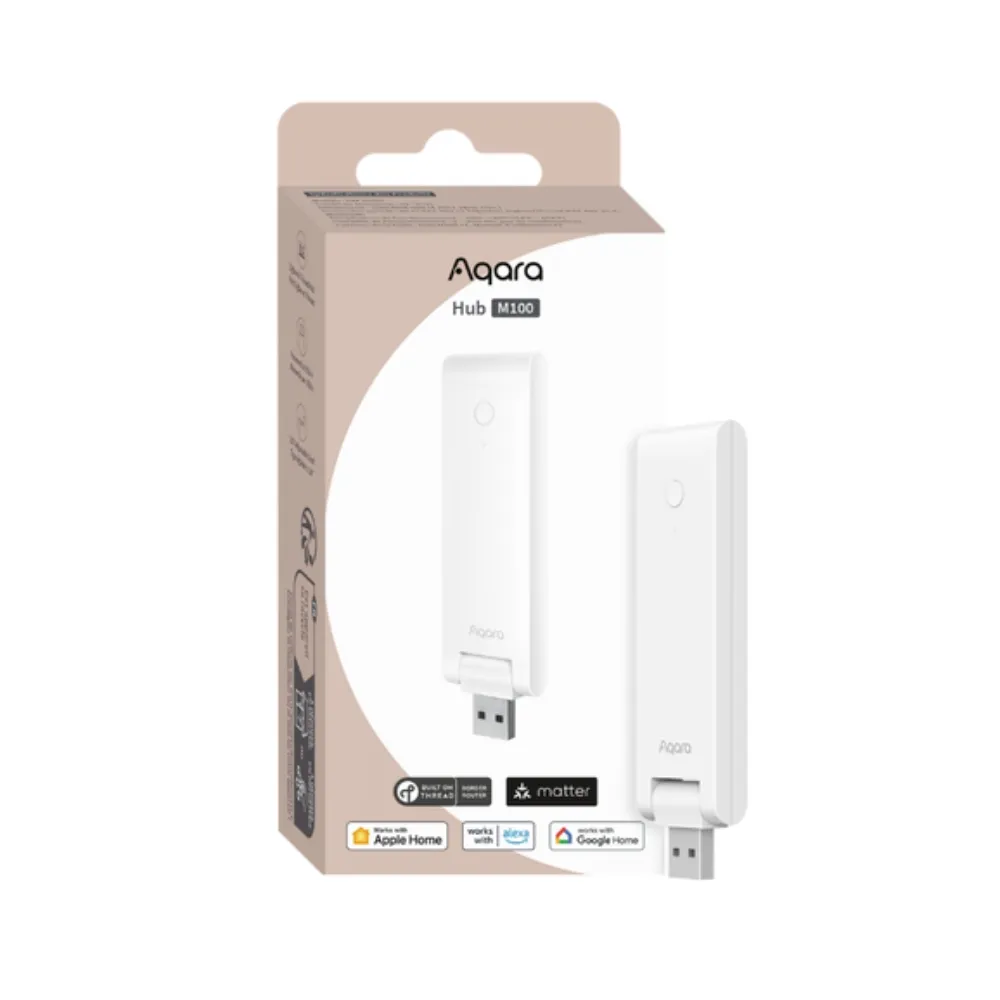 【Sioh 惜】Aqara M100 智慧中樞網關(支援Thread、Zigbee、Matter、HomeKit)