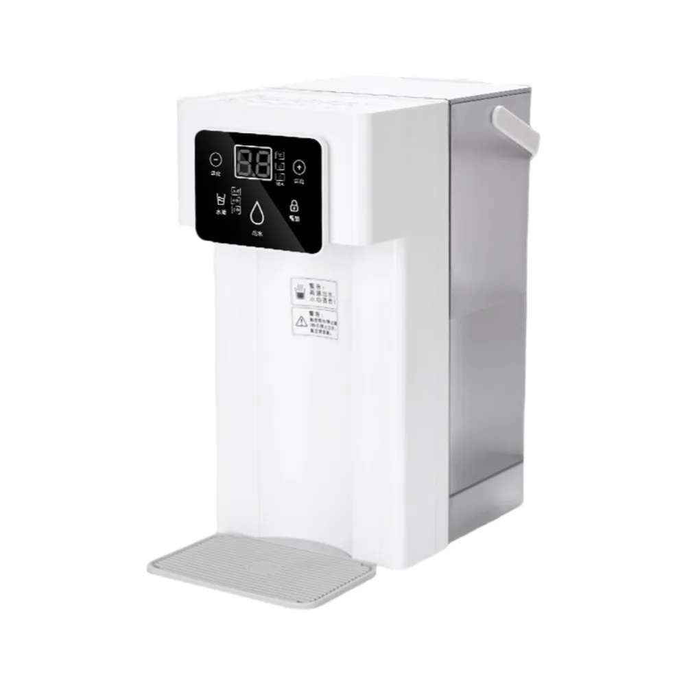 【ZHIPU 芝浦】3L瞬熱式飲水機110V桌上型飲水機瞬熱開飲機冷熱飲水機快煮壺(LED觸控多檔調溫安全童鎖)