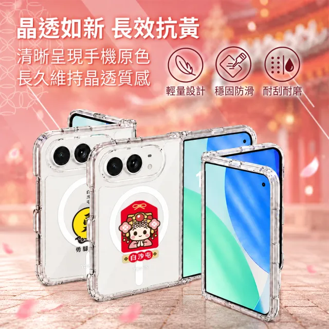 【Apple】iPhone Duo(512G/7.6吋)(白沙屯透明防摔殼組)