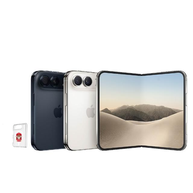 【Apple】iPhone Duo(512G/7.6吋)(白沙屯透明防摔殼組)(預購)