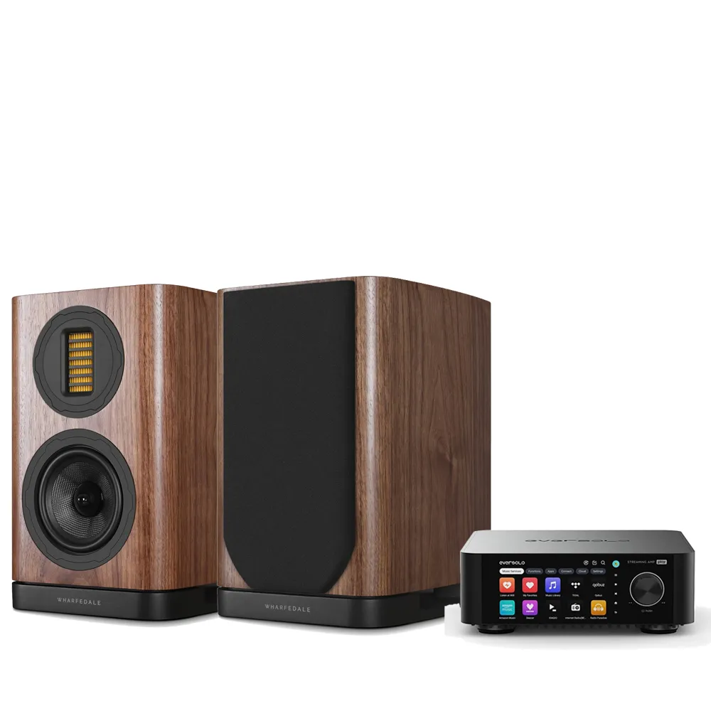 【eversolo】兩聲道音響組合(Play CD Edition + Wharfedale EVO 5.1 喇叭)