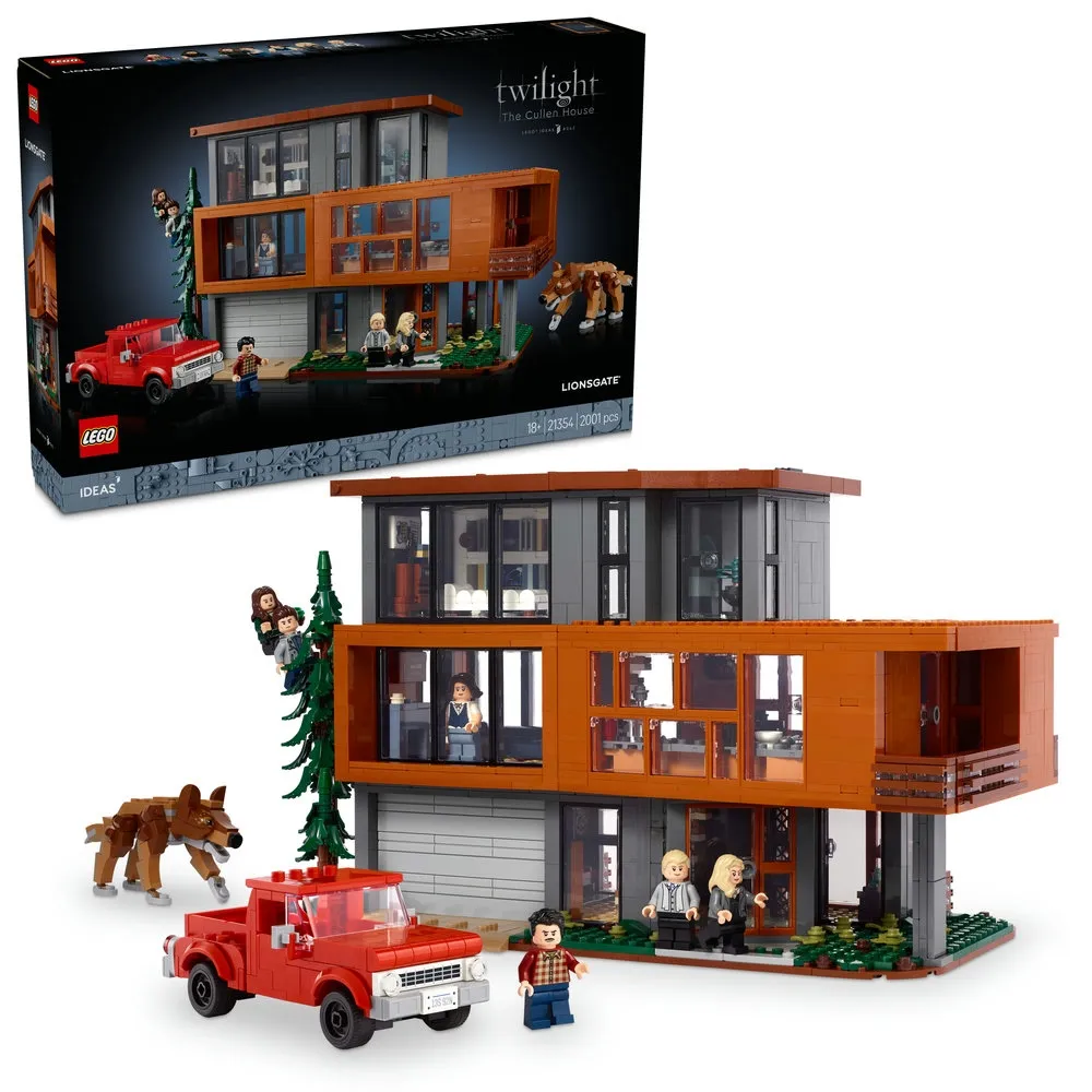 【LEGO 樂高】Ideas 21354 暮光之城庫倫之家(吸血鬼 居家擺設 積木 玩具模型)