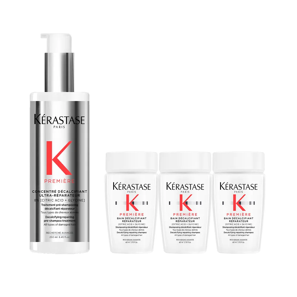 【KERASTASE 巴黎卡詩】白鑽升肽重建超前導精華 250ml(洗髮精/髮浴/精華/修護/養髮)
