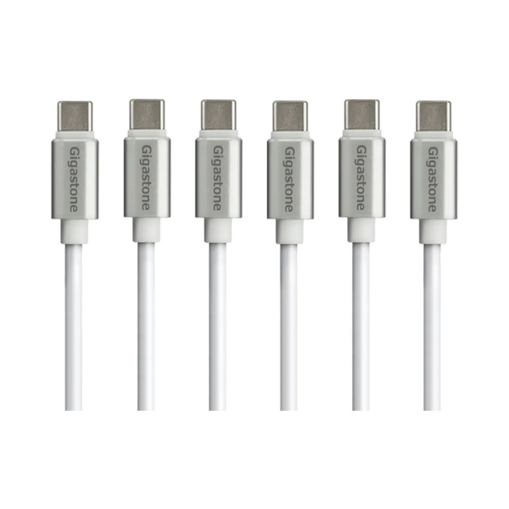 【Gigastone 立達國際】3入組TypeC 60W高速充電傳輸線CC-7600W(iPhone17/Switch/筆電快充)