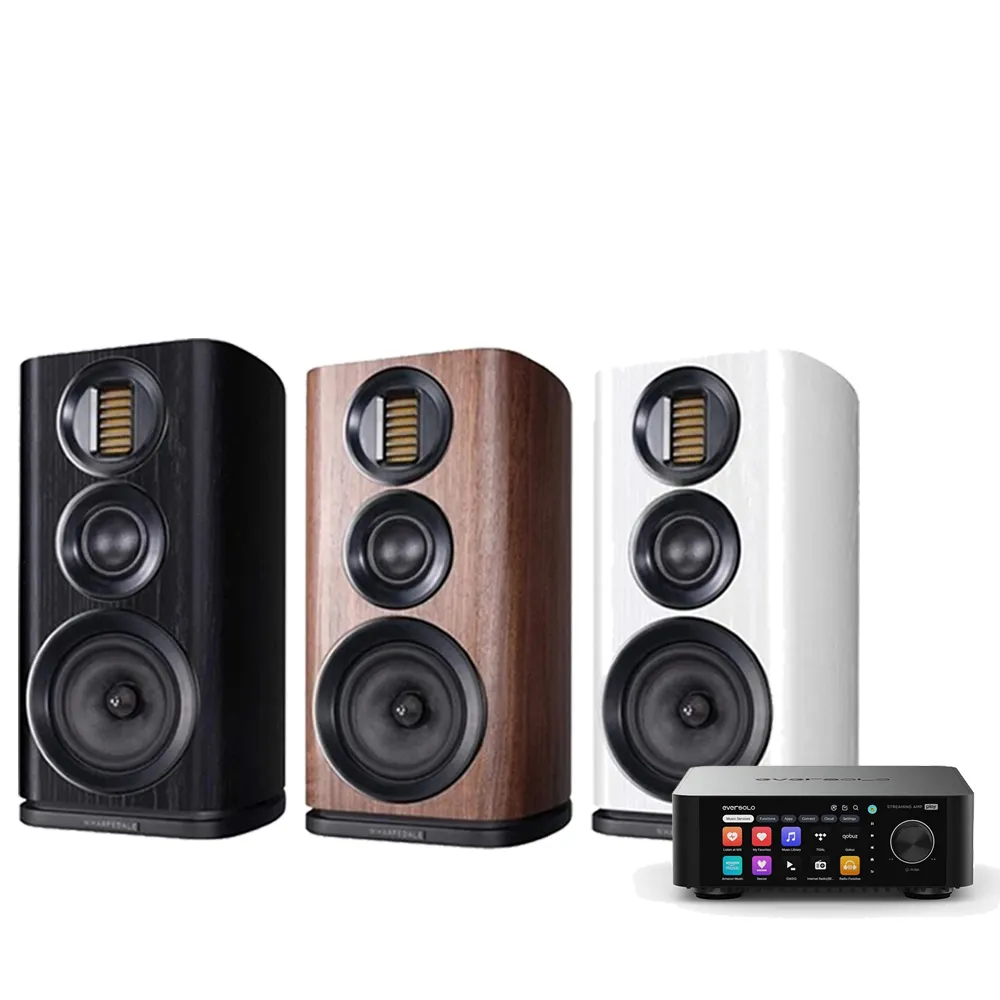 【eversolo】兩聲道音響組合(Play CD Edition + Wharfedale EVO 4.2 喇叭)
