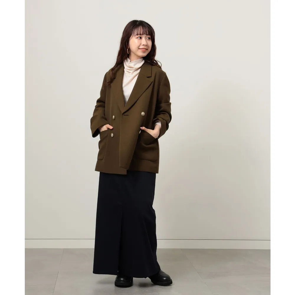 【BEAMS】官方旗艦館 Demi-Luxe BEAMS / 女裝 沙典 開衩 長裙