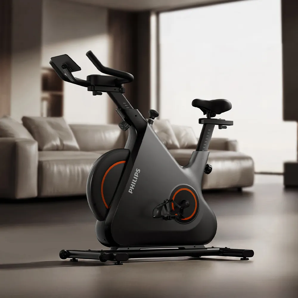 【Philips 飛利浦】FIT3104B3 飛利浦智發電訓練單車-小野馬Pro(32段阻力/人體工學3D座墊/免插電/包覆飛輪)