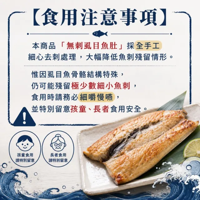 【三頓飯】台南老饕XXL去刺虱目魚肚增量版(4片_250-300g/片)