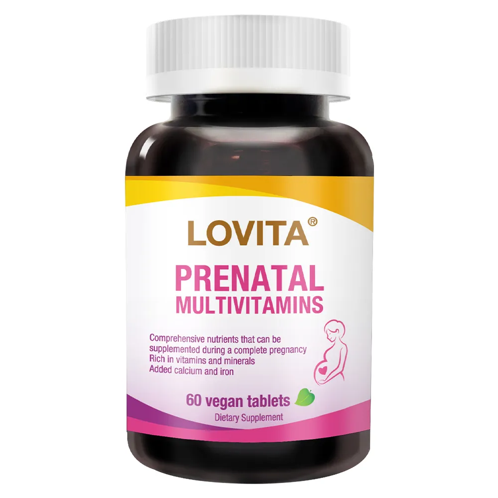 【LOVITA 愛維他】孕婦綜合維他命素食膠囊(60顆)