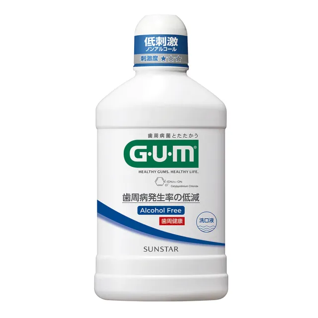 【GUM】牙周護理潔齒液(500ml)