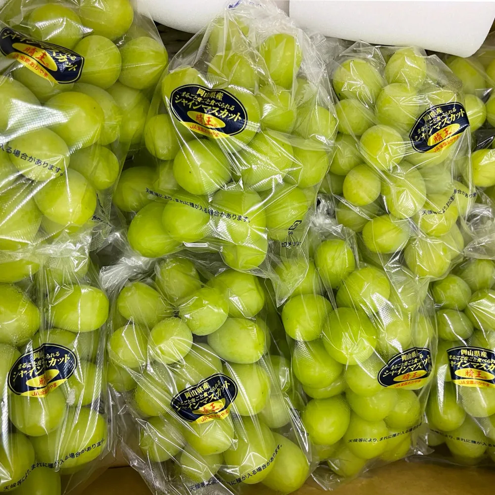 【WANG 蔬果】日本晴王麝香葡萄8-9串x1箱(5kg/箱_原裝箱_空運直送)