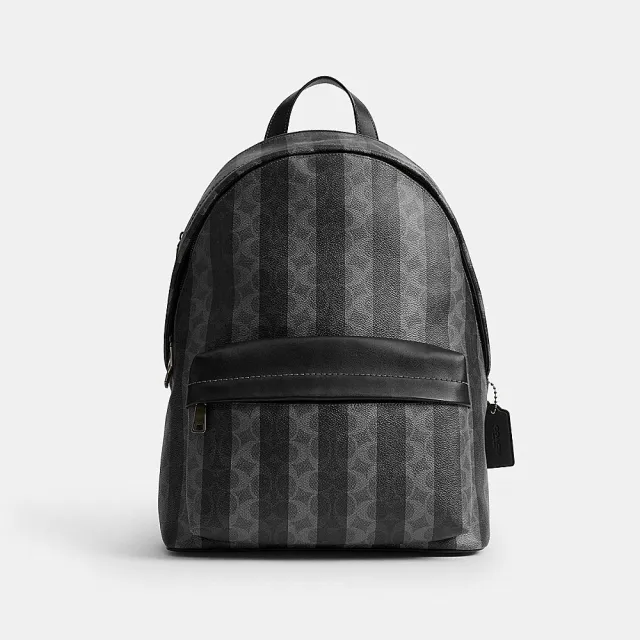 【COACH】蔻馳官方直營 TAYLOR 經典SIGNATURE條紋雙肩包 後背包-多色任選(CDX88/CDX93)