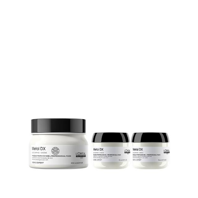 【L’OREAL 巴黎萊雅PRO】絲漾博吸金喚彩髮膜 250ml(瞬順髮膜/護髮/柔順/抗毛躁/髮膜)