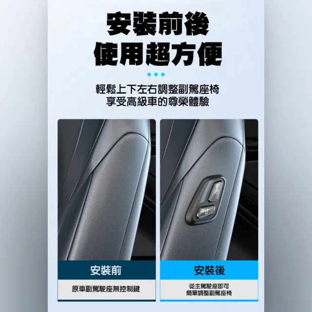 【JUST-PLAY】LEXUS 副駕專用電動椅控制器 老闆椅 副駕駛控制器 副駕駛座椅 電動座椅ESUXNXRX