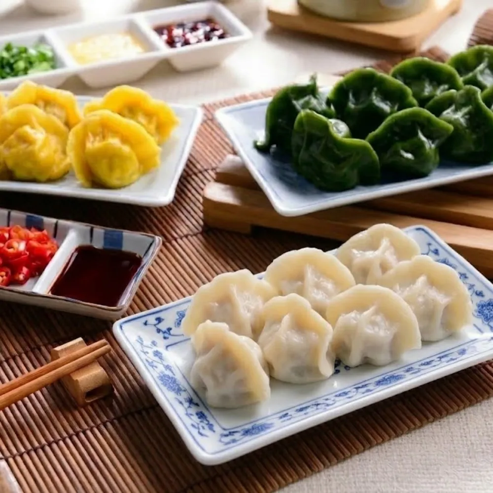 《巧之味》人氣排隊水餃4包組（招牌/玉米/韭菜任選3＋干貝1）