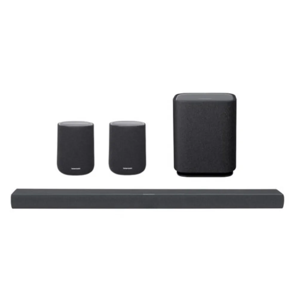 【Harman Kardon】哈曼卡頓 Soundbar 家庭劇院組 重低音+後環繞 公司貨(Enchant 1100 + SUB + Speaker)