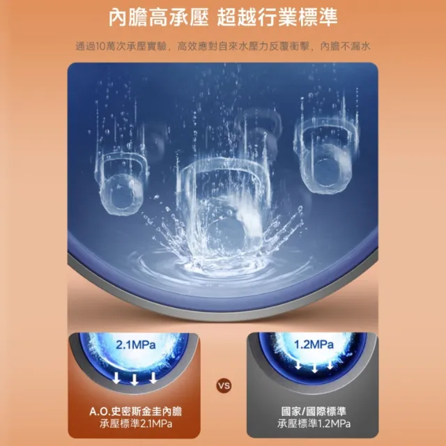 【A.O.Smith】AO史密斯 美國百年品牌 EES-40D 戶外型 落地電子式電熱水器 含控制面板 (40加侖)