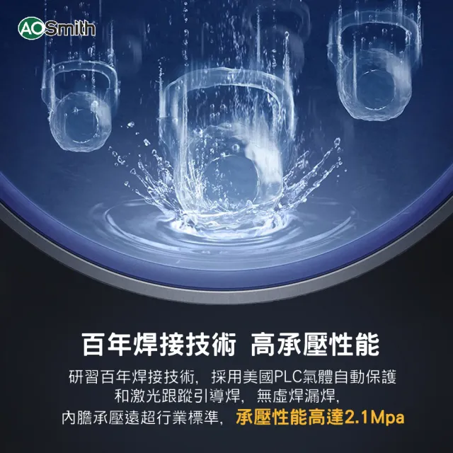 【A.O.Smith】AO史密斯 美國百年品牌 EES-80 落地機械儲熱式電能熱水器 300L-80加侖