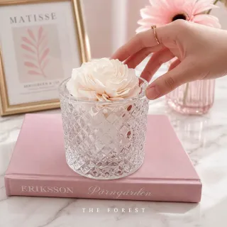 【The Forest 癒森林】野薔薇香氛擴香水晶禮盒含30ml品牌香氛油(送禮禮盒/居家香氛/生日禮物/香氛精油)