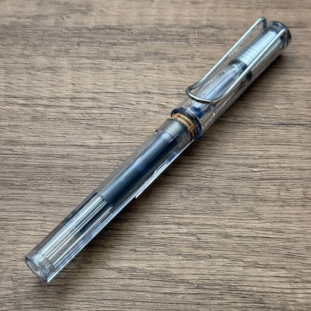 【LAMY】Vista自信系列 12 鋼筆 透明