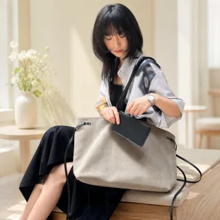 【LEEHER】雙11 大容量包包/通勤大包/帆布肩背包/單肩包/女生包包/百搭軟包/托特包/復古包/通勤托特包